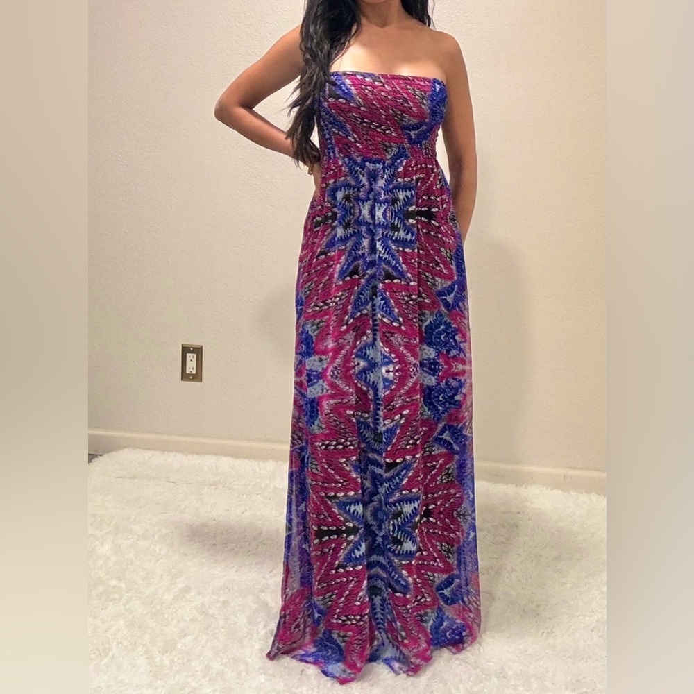 🔥Colorful Element long dress, Maxi dress, Vacation Dress